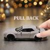 ERBADIHAGO Toy Car Challenger Hellcat 1/32 Alloy Model Car with Light and Sound Collectible Model Cars Pull Back Toy Vehicles for Boys Children Age 3 + Year Old (Gray) view 4