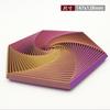 3D Printed Hexagonal Toy for Stress Relief, Optical Illusion, Multicolor () view 4
