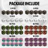 60 PCS MTG Dice Counters Keyword Counters Life Counter 1/+1 counters Commander Buff Tokens 6 Sided Dice Set for MTG, TCG, Card Games Accessories view 2