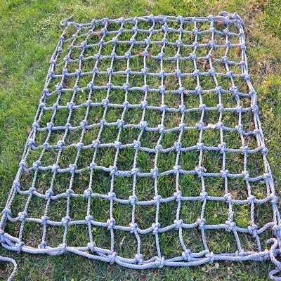 ATAVSADN Climbing Cargo Net, Swingset Playground Safety Net, Climbing Net for Kids Outdoor Treehouse, Jungle Gyms, Climbing Ladder, 2x4m(6.6x13ft),12mm-12cm