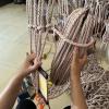 ATAVSADN Climbing Cargo Net, Swingset Playground Safety Net, Climbing Net for Kids Outdoor Treehouse, Jungle Gyms, Climbing Ladder, 2x4m(6.6x13ft),12mm-12cm view 4