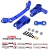 Aluminum Steering Bellcrank & Steering Link Upgrades Parts for Arrma 1/10 Granite SENTON 3S MEGA Big Rock KRATON Outcast 4S 1/8 Typhon 3S MEGAReplacement of # AR340132 ARAC3020Navy Blue view 2