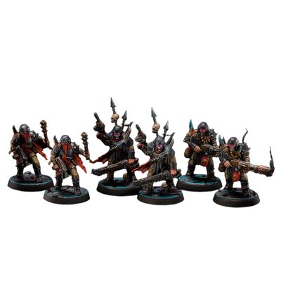 14 Traitor Guardsmen Black stone Fortress Quest Painted Miniature Wargaming Figure Pre-Sale | Art Painting Level