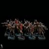 14 Traitor Guardsmen Black stone Fortress Quest Painted Miniature Wargaming Figure Pre-Sale | Art Painting Level view 2