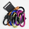 [Upgrade]Baby Stroller Hook with Locking, Carry 30 lbs per Stroller Clip, Baby Stroller Accessories & Car Seat Hook for Hanging Diaper Bag, Golf, Shopping and Pet Cart (2 Pcs + Nylon + Red) view 3