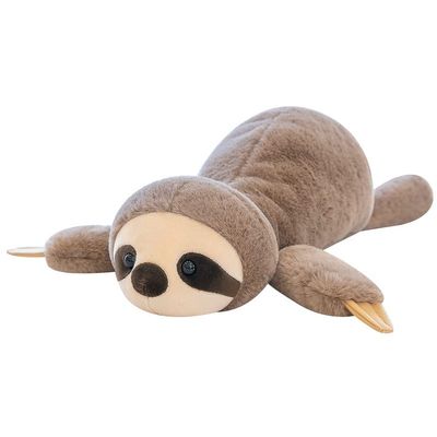 17'' Sloth Plush,Sloth Stuffed Animal Not Weighted, Cute Sloth Plushies Sloth Pillow Toy Kawaii Sloth Toy Plush, Squishy Soft Hugging Sloth Body Pillow, Gifts for Girls Boys Birthday Christmas Party