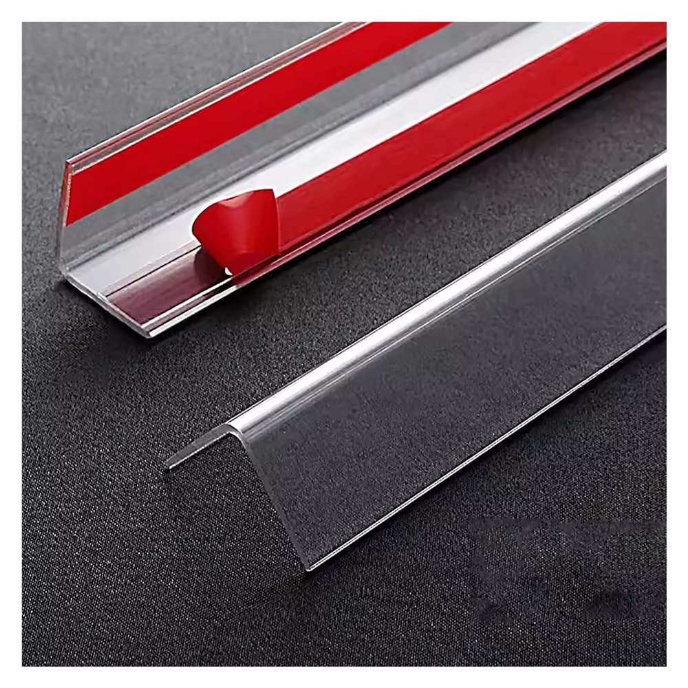 45 67 27 32 39 41 81 35 Inch Clear Corner Guards For Walls, Transparent Self Adhesive Wallpaper Wall Corner Shield Edge Protectors Strips Trim Angle Bumpers For Child Proofing/Pet Cat Claws Damage(130