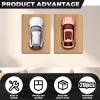 12 / 20pcs Car Display Wall Mount, Collectible Car Display Wall Mount, Vertical Car Display Bracket, Firm Display Cars by Wheels on Wall, Hanging Cars Display Rack, Car Model Holder (20pcs) view 4