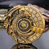 KERWELLSI 7 in 1 Spinner DND Dice Set D&D, Metal Roulette Dragons D and D Dice with Gift Box, Polyhedral Dungeons Role Playing Gaming Dice, Ancient Gold view 3