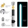 ELESKOCO Smooth Swing Dueling Lightsaber, APP Control Infinite RGB 16 Colors Light Saber with 16 Sound Fonts - Motion Control OBW Blue Lightsabers Metal Hilt for Adults view 2