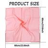 8 Pieces Coloured Handkerchiefs for Children 45 x 45 cm Juggling Scarves Coloured Bandanas Dance Handkerchiefs Gymnastics for Dancing Magic Party Decoration (8 Colours) view 2