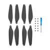 ABZEKH Drone Accessories for DJI MINI 4 PRO Propeller Holder Propellers for Stabilizer Protector Belt Props Fixed Mount for Mini 4 Pro Drone Accessories(8Pcs Silver) view 1