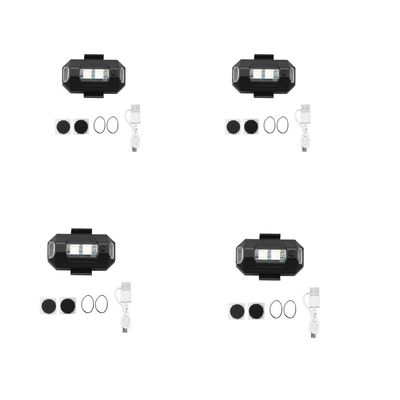 ABZEKH Drone Accessories Strobe for LED Warning Light for DJI Avata 2/Air 3/Mini 4 Pro for Mavic 3 Flash Turn Light for 7 Colors Signal Indicator Drone Accessories(4pcs)