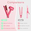 23 Pcs Hair Salon Girls Toys Kids Pretend Play Toys Toddler Dress Up Beauty Salon Set Stylist Kit with Hairdryer Flat Apron Scissors Curling Accessories Girl Gifts (with Storage Bag) view 2