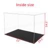 Tingacraft Large Acrylic Display Case (22 x 14.1 x 14.5 inch) for Model Clear Box for Collectibles Figure, Assembly Required view 3