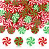 JUNEBRUSHS 65Pcs Large Christmas Erasers for Kids Bulk, Cute Candy Cane Pencil Erasers Novelty Holiday Erasers for Student Classroom Rewards Christmas Prizes Gifts Stocking Stuffers view 1