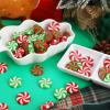 JUNEBRUSHS 65Pcs Large Christmas Erasers for Kids Bulk, Cute Candy Cane Pencil Erasers Novelty Holiday Erasers for Student Classroom Rewards Christmas Prizes Gifts Stocking Stuffers view 3