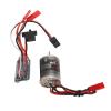 370 RC Brushed Motor ESC Combo, 31T Brushed Motor 30A Brushed ESC Low Noise RC Brushed Motor ESC with JST Plug for 1/16 1/18 RC Cars view 1