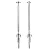 rc Drive Shaft Compatible with LAEGENDARY for Legend LG-WJ03 1/10 RC Car Spare Parts Accessories 2Pcs Metal Front Drive Shaft CVD Driveshaft view 1