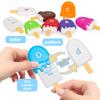 Alphabet Learning Toys Matching Letter ABC Fine Motor Toy Double-Side Ice Cream Toys Preschool Learning Activities Montessori for Toddler Kids Ages 2 3 4 5 view 3