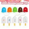 Alphabet Learning Toys Matching Letter ABC Fine Motor Toy Double-Side Ice Cream Toys Preschool Learning Activities Montessori for Toddler Kids Ages 2 3 4 5 view 4