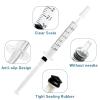100 Sets 3ml Colostrum Syringes,Colostrum Collector kit Include 100 3ml Syringe with Cap, Sticker, Clear ziplock Bag and a Measuring Cup view 3