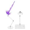 Abaodam Action Figure Display Stand with Energy Effect Base for Anime Model Collectible Doll Holder and Desktop Display Support 5.51X4.72X1.96In view 4