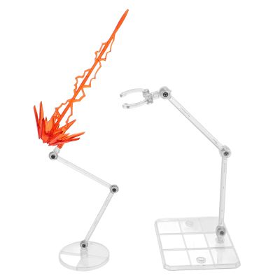 Abaodam Anime Model Display Stand with Energy Effects Action Figure Base Doll Support 5.51X4.72X1.96 Inch Portable Display Rack for Collectible Figures