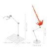 Abaodam Anime Model Display Stand with Energy Effects Action Figure Base Doll Support 5.51X4.72X1.96 Inch Portable Display Rack for Collectible Figures view 2
