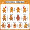 First Birthday Gingerbread Decorations with Christmas Photo Banner for Party Decorations view 2