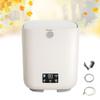 8L Travel Washing Machine 9.5X9.5X13in Mini Laundry Washer For Cleaning Sock, Underwear, Baby Clothes, Convenience And Efficiency, Space Saver view 1