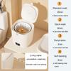 8L Travel Washing Machine 9.5X9.5X13in Mini Laundry Washer For Cleaning Sock, Underwear, Baby Clothes, Convenience And Efficiency, Space Saver view 3