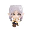 Frieren Action Figure, 11cm/4.3in Cute Sitting PVC Statue Model, Desktop Car Decoration Figurine Collectible Gift view 3