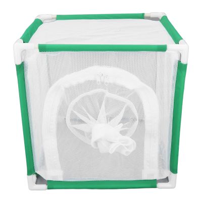 Cube Butterflies Cage with Sleeve Door, Large Capacity Cage, Convenient, Portable Indoor Outdoor Activities, Cultivate Kids Awareness for Caring Creatures