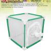Cube Butterflies Cage with Sleeve Door, Large Capacity Cage, Convenient, Portable Indoor Outdoor Activities, Cultivate Kids Awareness for Caring Creatures view 4