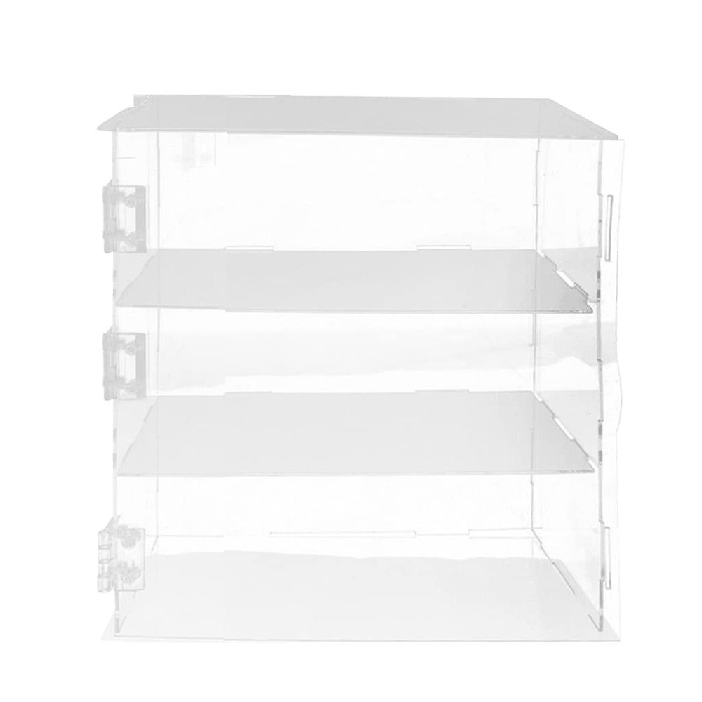 3 Tier Display Cases for Collectibles Toys, Acrylic Display Case Display Storage Box Rectangle, Wall-Mounted Dustproof Clear Showcase Holder for Collectibles Action Figure(11.02*4.72*14.17inch)