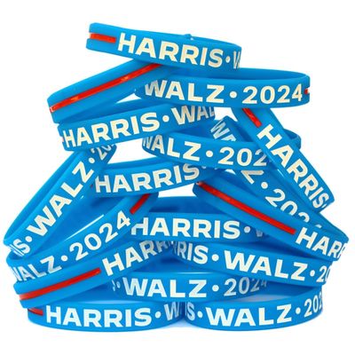 15 of Harris Walz 2024 Wristbands - Presidential Campaign Bracelets
