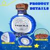Adult Tequila Piata with Blindfold, Confetti, and Wood Stick, Funny Piata for Adults,21st, Mexican Theme Party Decorations(16 x 12 x 3.5 Inches) view 2
