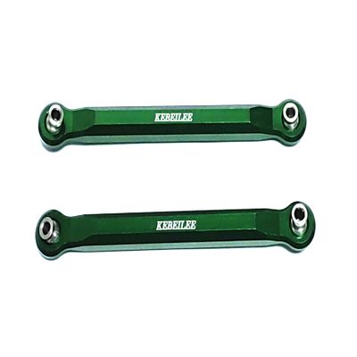 KEBEILEE CNC Aluminum7075 Toe Links Front for Traxxas MAXX Slash 1:8 6S #8948 (Green)