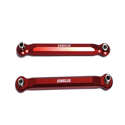 KEBEILEE CNC Aluminum7075 Toe Links Front for Traxxas MAXX Slash 1:8 6S #8948 (Blue)