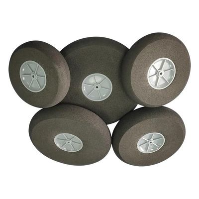 StiNGZjdM 2pcs/Lot Airplane Wheels Diamete25/30/40/50/60/70/80/90/100/110mm RC Model Sponge Wheels Tire Landing Gear(2 pcs Dia 35mm)