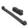 Stylebest Full Scale Model Track Parts with Plastic Aluminum Alloy Chain Wheel, Compatible with WPL E 1 GAZ 71 Toy Parts, RC Accessories Crawler RC Tracks view 1