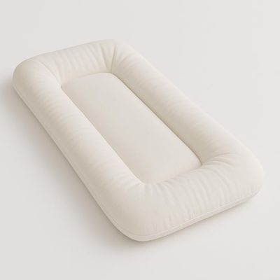 100% Cotton Extra Soft Newborn Baby Cocoon Nest (Branco)