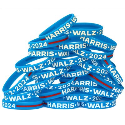 50 of Harris Walz 2024 Wristbands - Presidential Campaign Bracelets