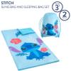 Disney Stitch 2 Piece Slumber Set with Sling Bag and Sleeping Bag with Zip Around Closure, 54"x30" view 2