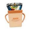 Mommy's Helper Juice Pal Insulated Juice Box Holder, Keeps Drinks Cold, Spill-Proof, Rubberized Handles, Dishwasher Safe, Adorable Main Squeeze Graphic, Ideal for Kids (Coastal Coral) view 1