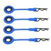 Qiilu Bodyps Scaled Car Body Bodyps 1/10 4PCS Bodypss:n & Silicone Bodyixedps Retaineror 1/10odel Car - Bodyp, Ensuring Dility (Dark Blue) view 1