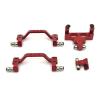 Metal Upgrade Front and Rear Rod Seat Servo Fixed Seat for WPL 1/16 C64 RC Car Parts(Black) view 2