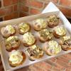 1PCS Thank you cupcake toppers,Gold Acrylic Thank You Cupcake Picks for Birthday Wedding Decorations Thanksgiving Day Anniversary Party Decoration Supplies(2.2 * 1.85inch) view 1