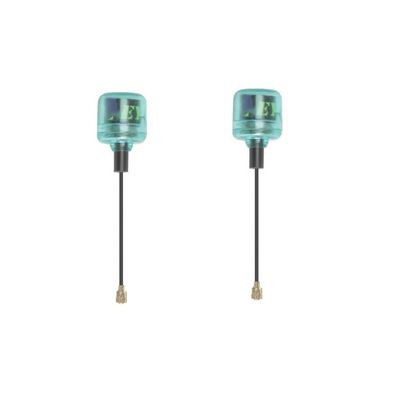 VERBANA 2 PCS 5.8Ghz 40mm Ipex UFL LHCP Antenna Part Replacement for RC FPV Racing Long Range Drone Accessories